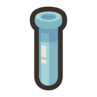 Test tube card
