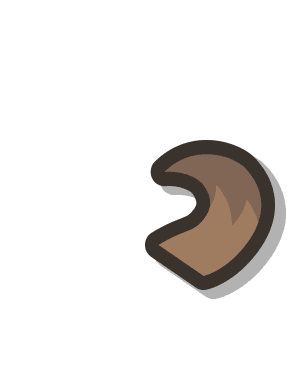 Tail of the selected animal